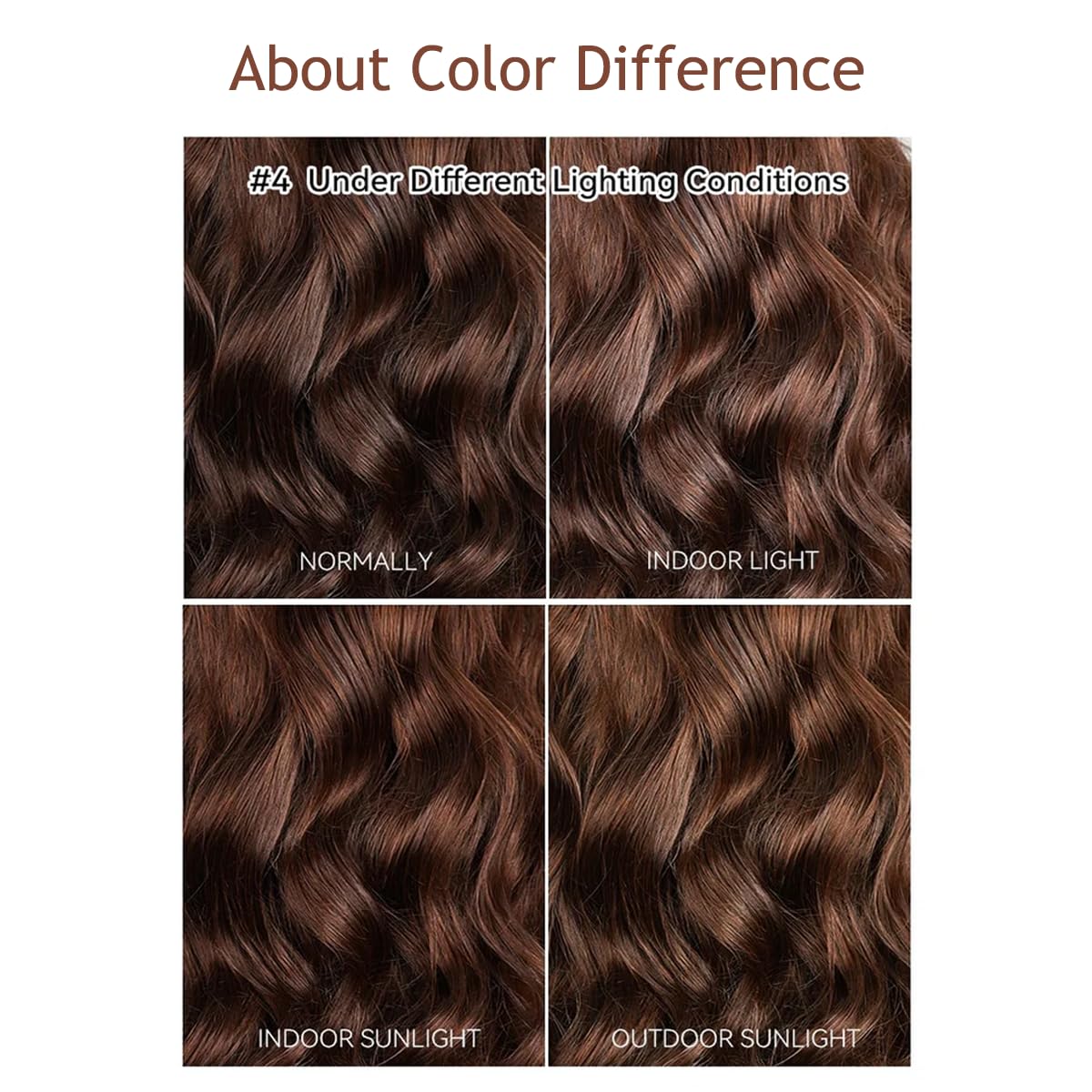 GOLFMAX 100% virgin human hair ensures smooth texture and minimal shedding