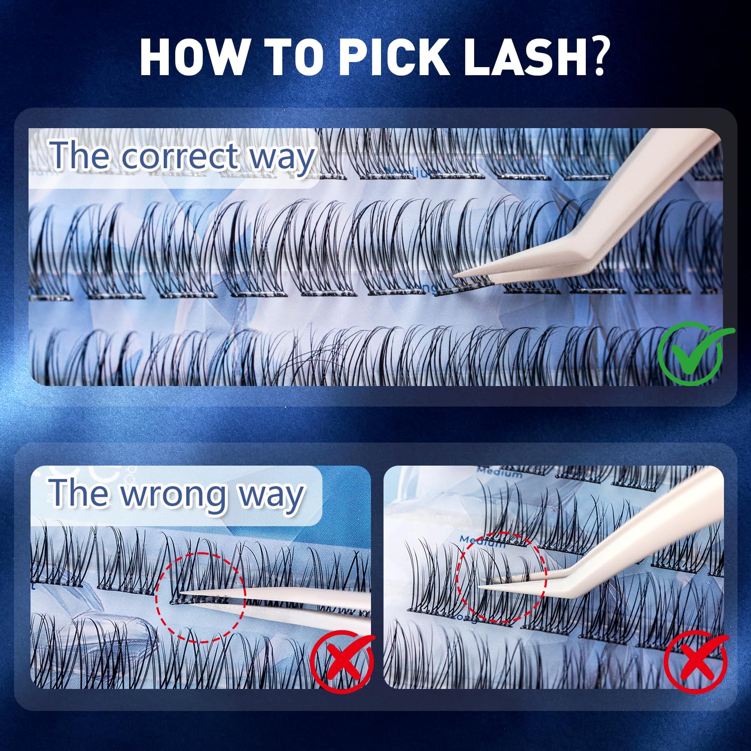 GOLLEE natural-looking lashes enhance eyes with subtle definition.