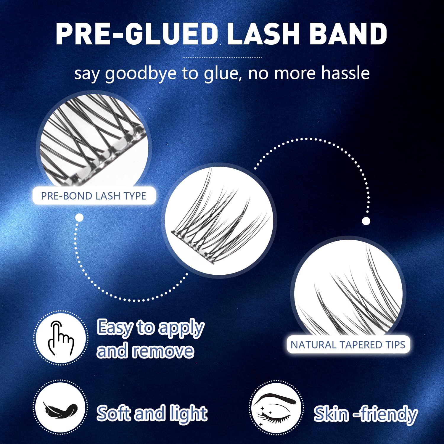 GOLLEE adhesive-free design reduces mess and residue.