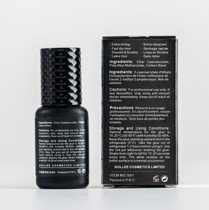 Golleepro retention up to eight weeks with sturdy adhesion.