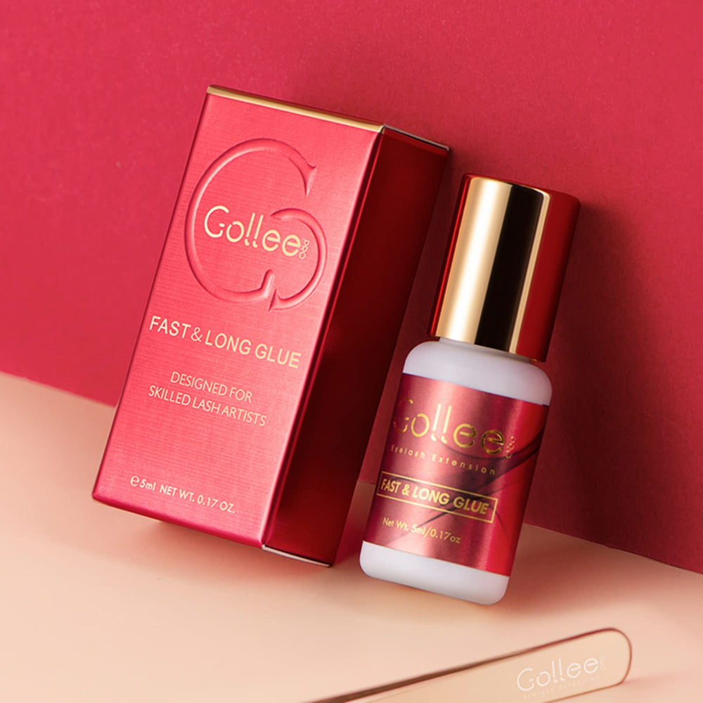 GOLLEEPRO humidity-tolerance lash glue remains steady in salon conditions