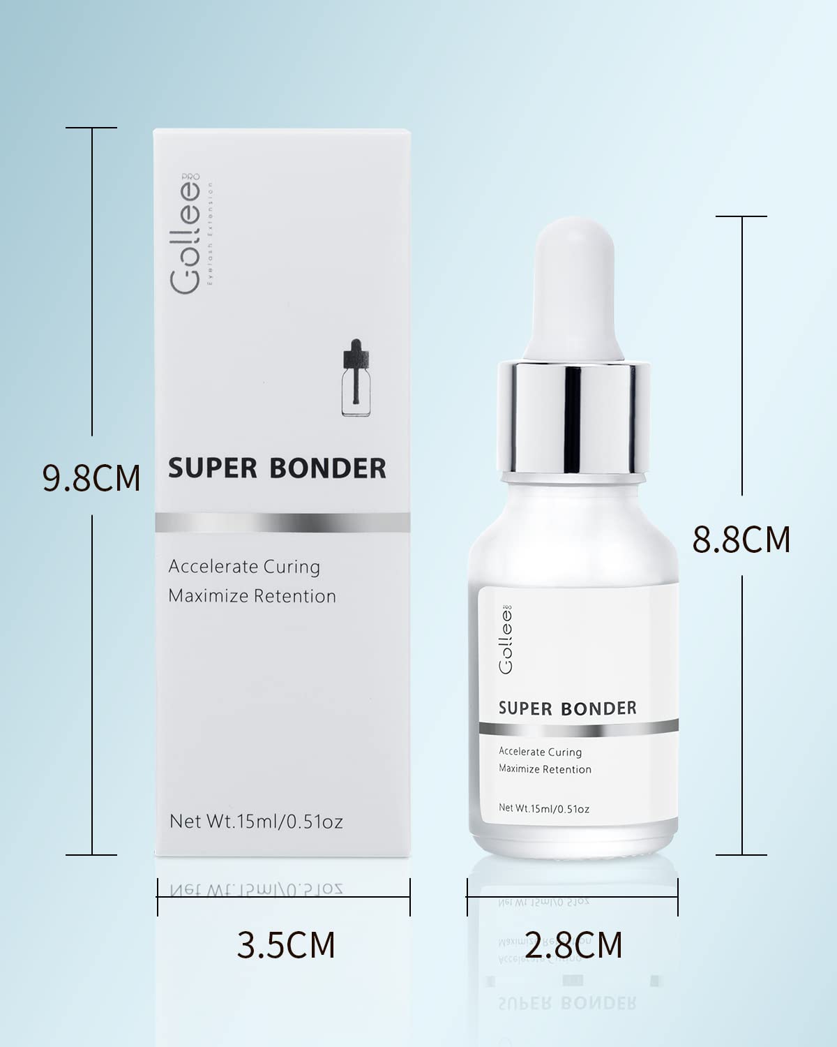 GOLLEEPRO lash bonder elastic bonding points for flexible adhesion