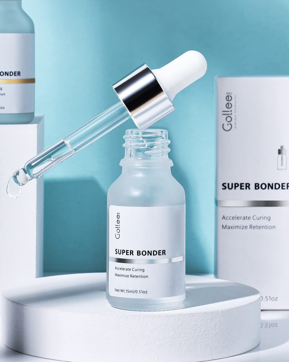 GOLLEEPRO lash bonder reduces sensitivity and irritation during treatment