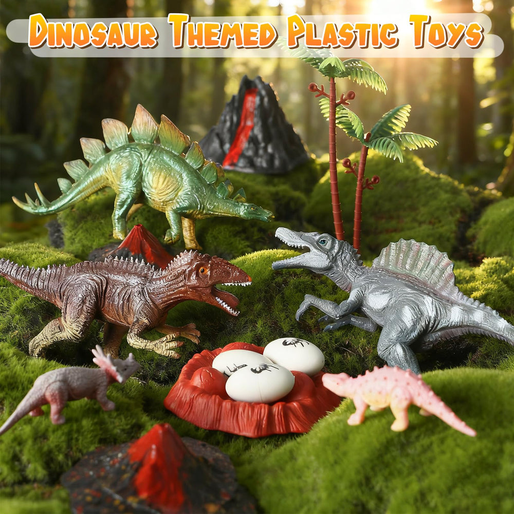 Golray large dinosaur toys included support ongoing dinosaur-themed play.