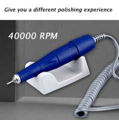 Goluao manicure-pedicure setup attachment demonstrates versatile nail prep tools.