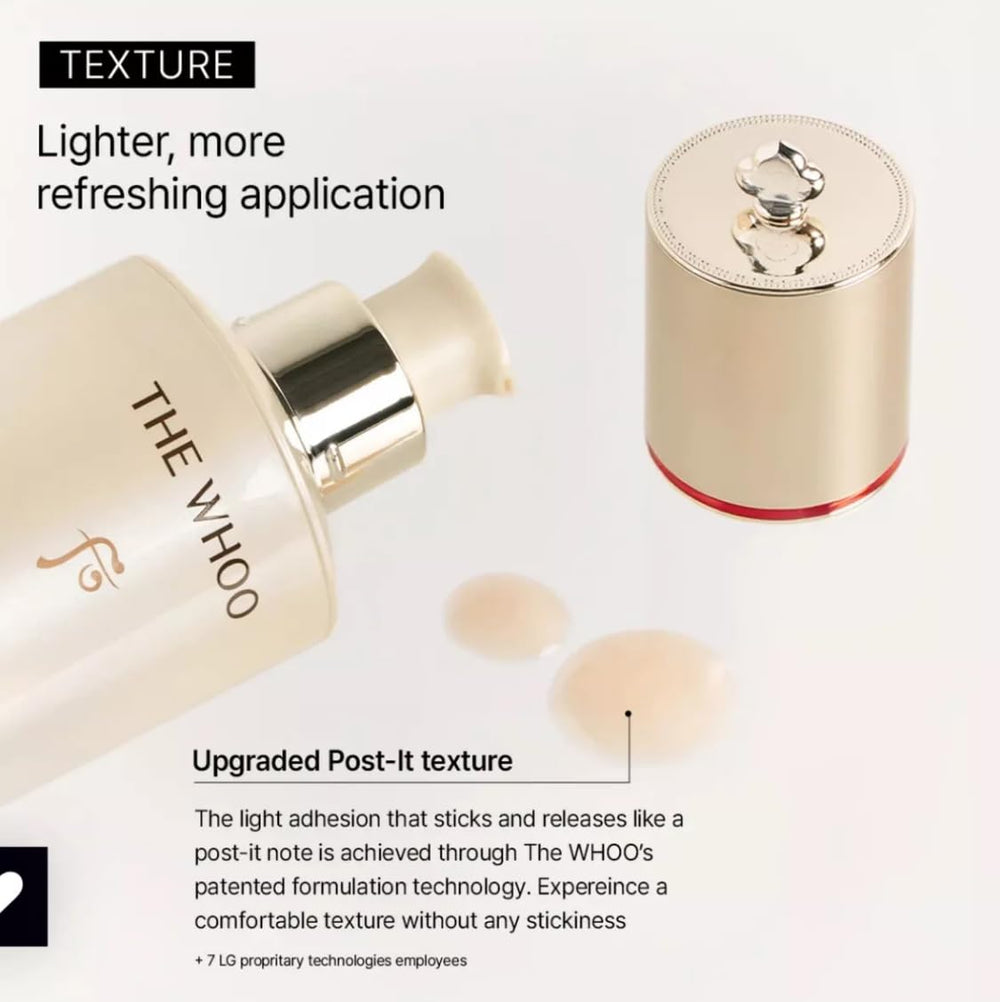 Gong Jin Hyang Firming Emulsion sample 20ml bottle delivering light hydration.