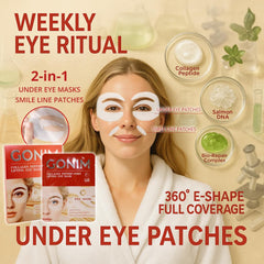 GONIM eye patches deliver retinol and collagen for rejuvenation