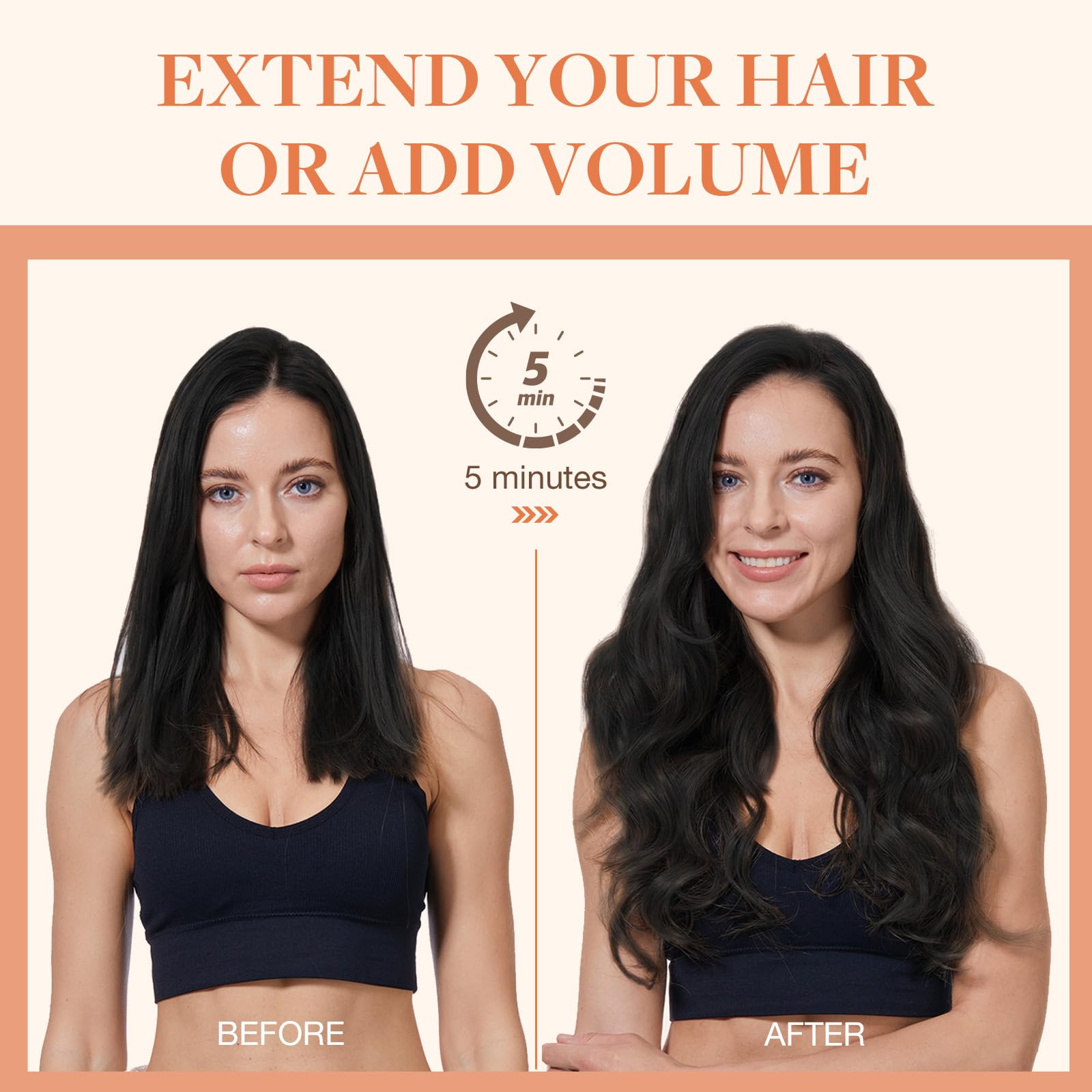 GOO GOO care guide for maintenance of clip-in extensions