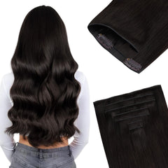 GOO GOO Invisi Edge clip-in extensions blend seamlessly for a natural look