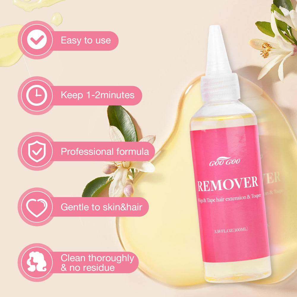 GOO GOO supports gentle extension separation during removal.