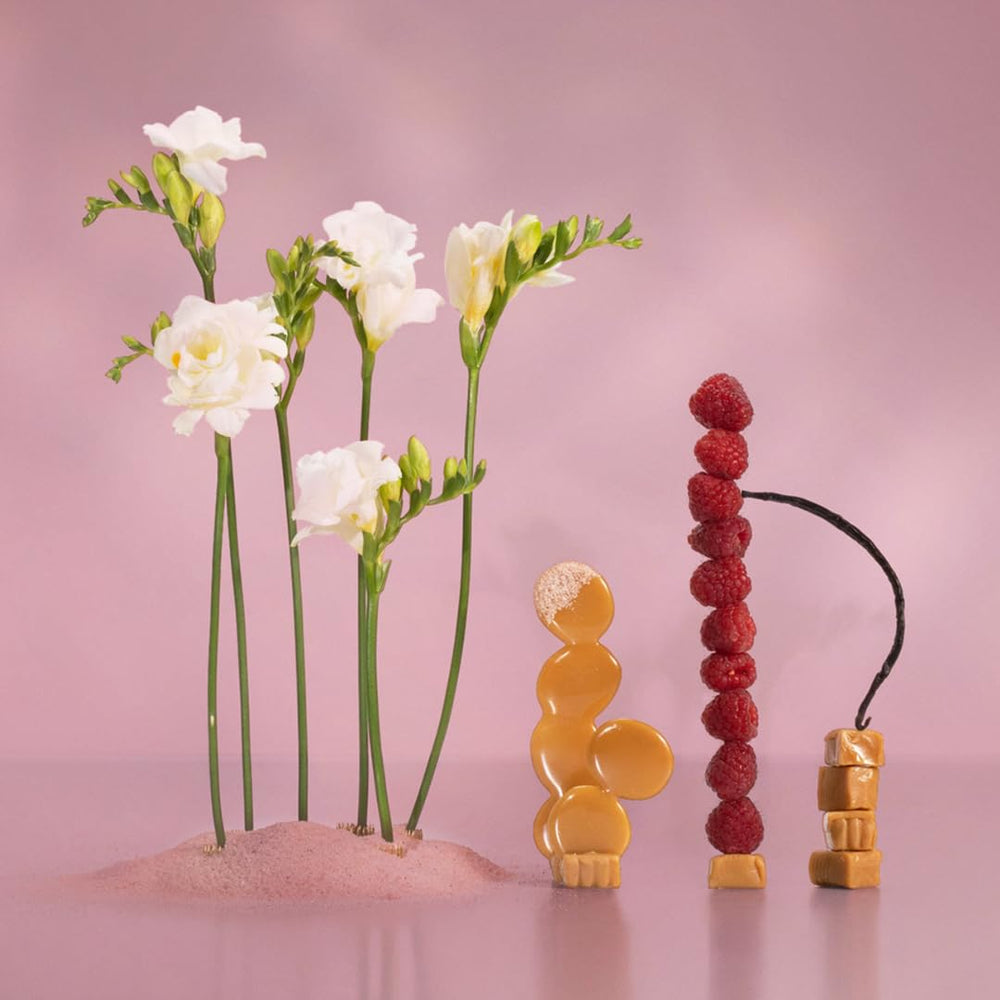 Close-up of Good Chemistry Sugar Berry EDP cap showing vibrancy