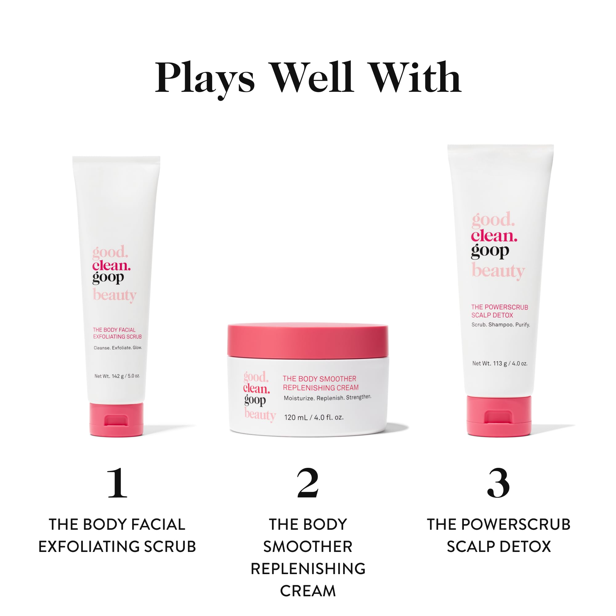 Packaging communicates vegan, cruelty-free skincare built for everyday routines.