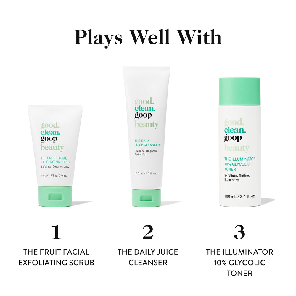 Good Clean Goop Nutrient-Rich Daily Moisturizer gel-creme close-up.
