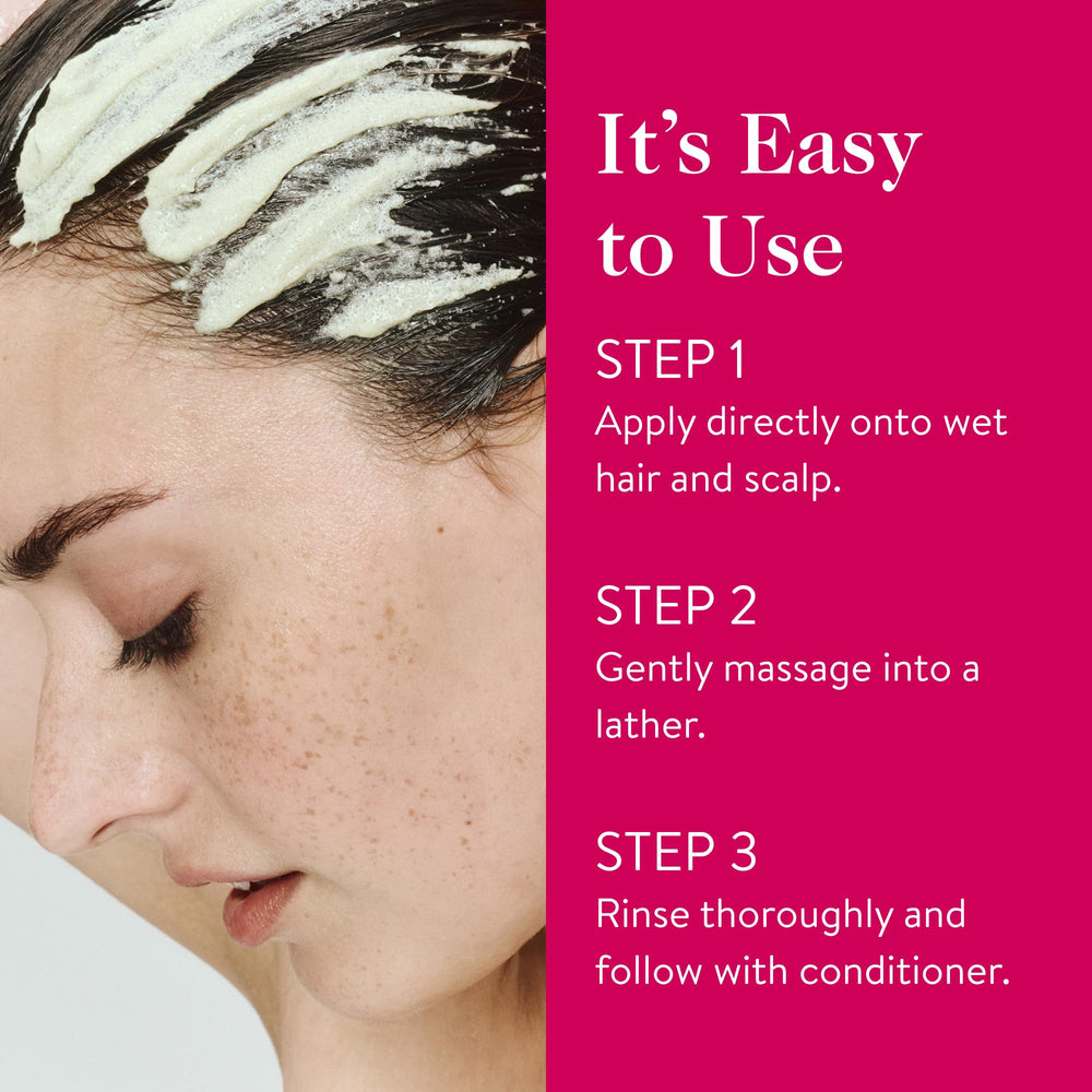 Amino acids blend graphic on packaging signals moisture support