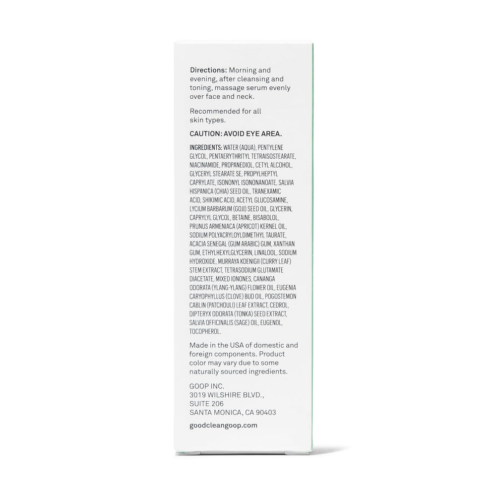 Good Clean Goop usage tips for morning and evening routines