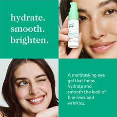 Good Clean Goop Wide-Awake Eye Serum gel texture ready for cooling hydration