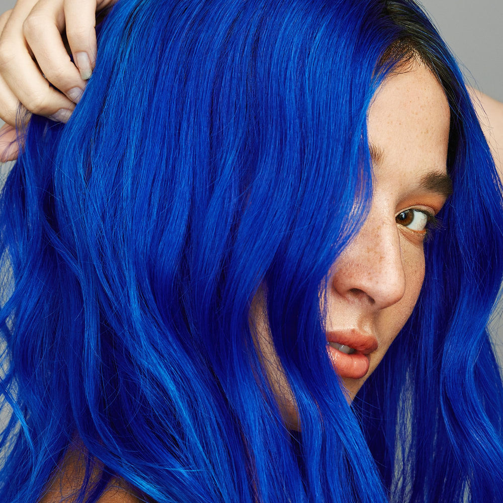 Good Dye Young Blue Ruin color swatch shows true blue shade for vivid, fade-friendly results