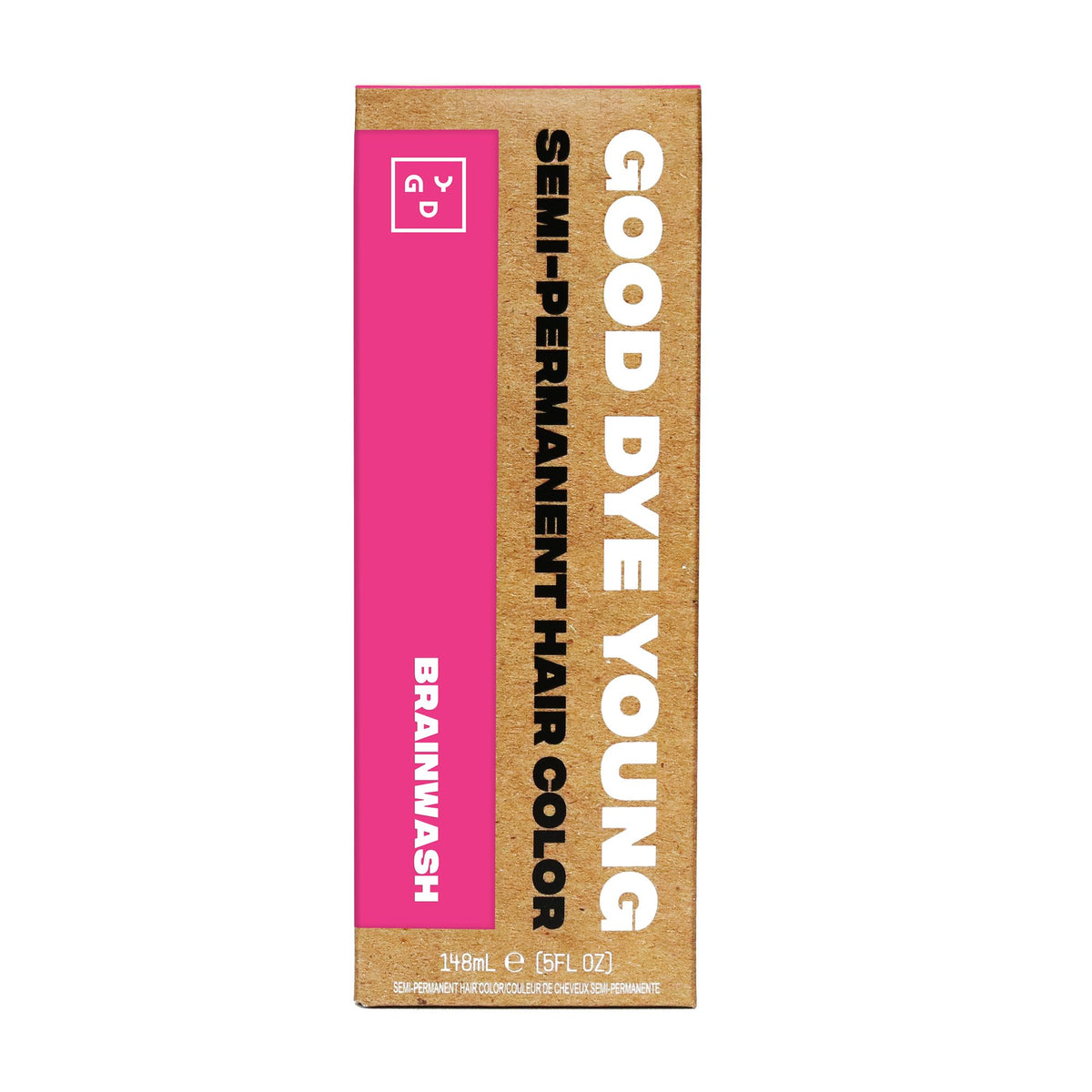 Good Dye Young Brainwash bottle pour shows creamy, vibrant color ready to apply
