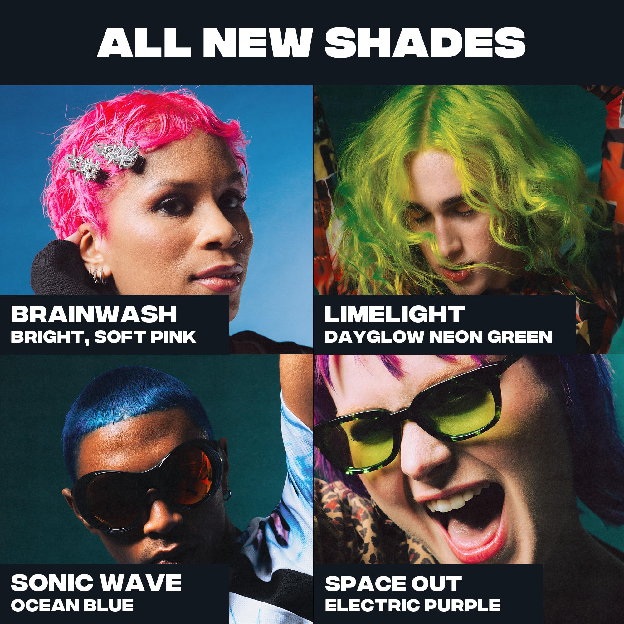 Creamy Brainwash texture spread smoothly over hair