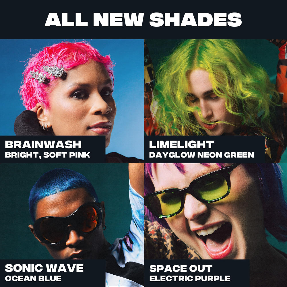 Creamy Brainwash texture spread smoothly over hair
