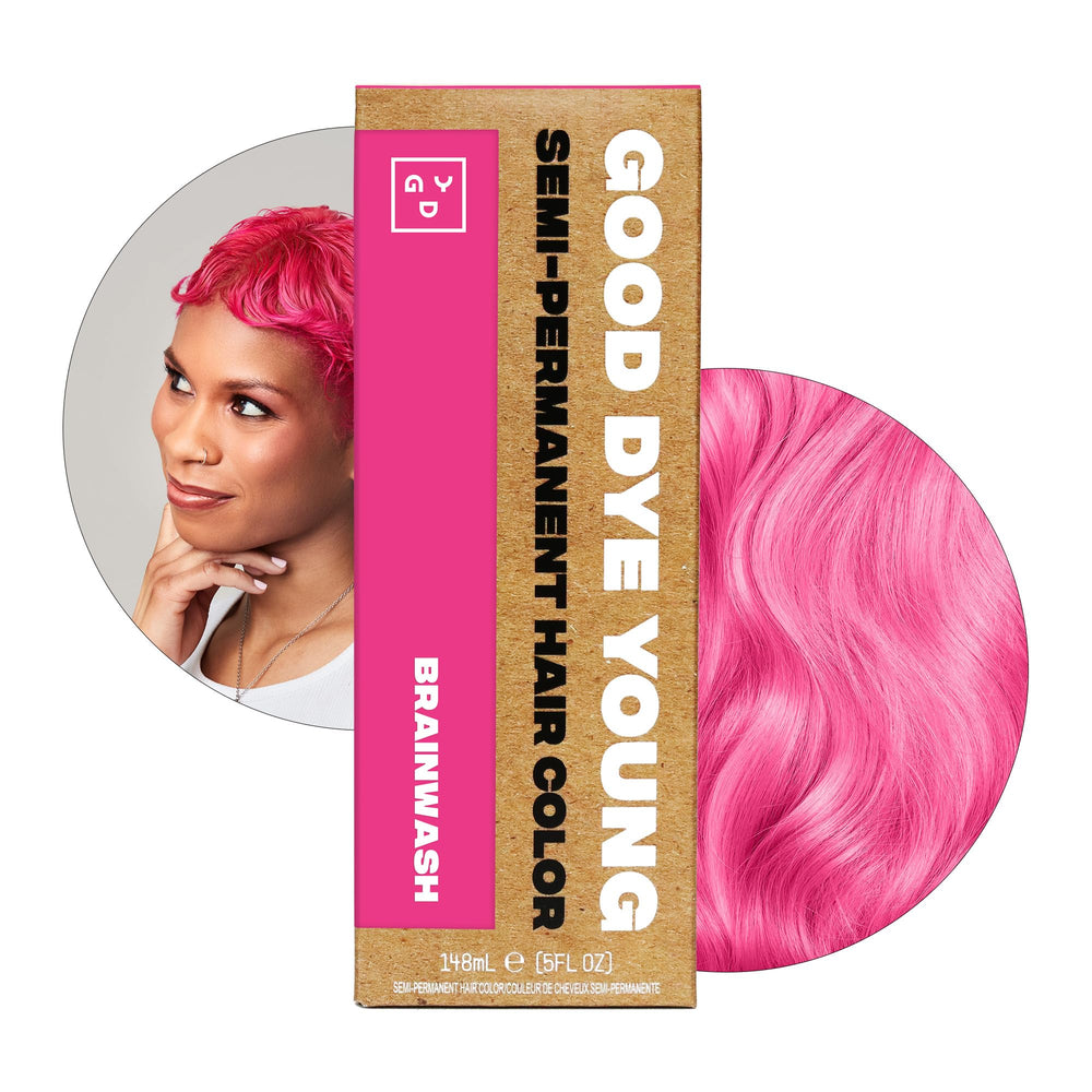 Vegan and cruelty-free Brainwash branding for ethical beauty