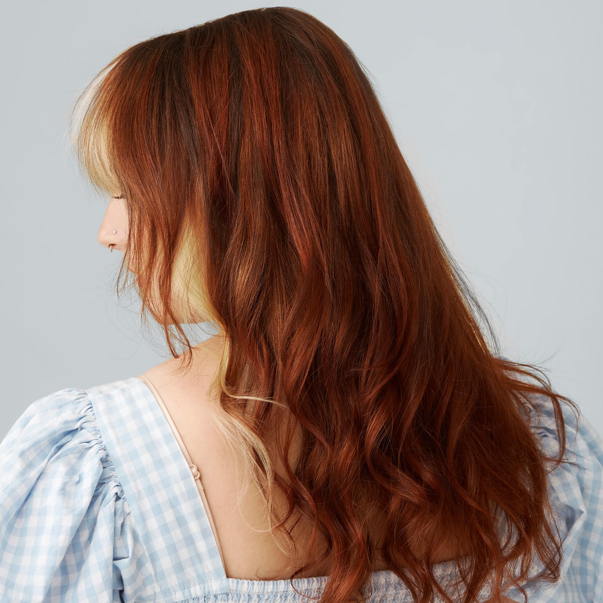 Good Dye Young Earthworm bottle side view showing creamy conditioning formula for easy application.