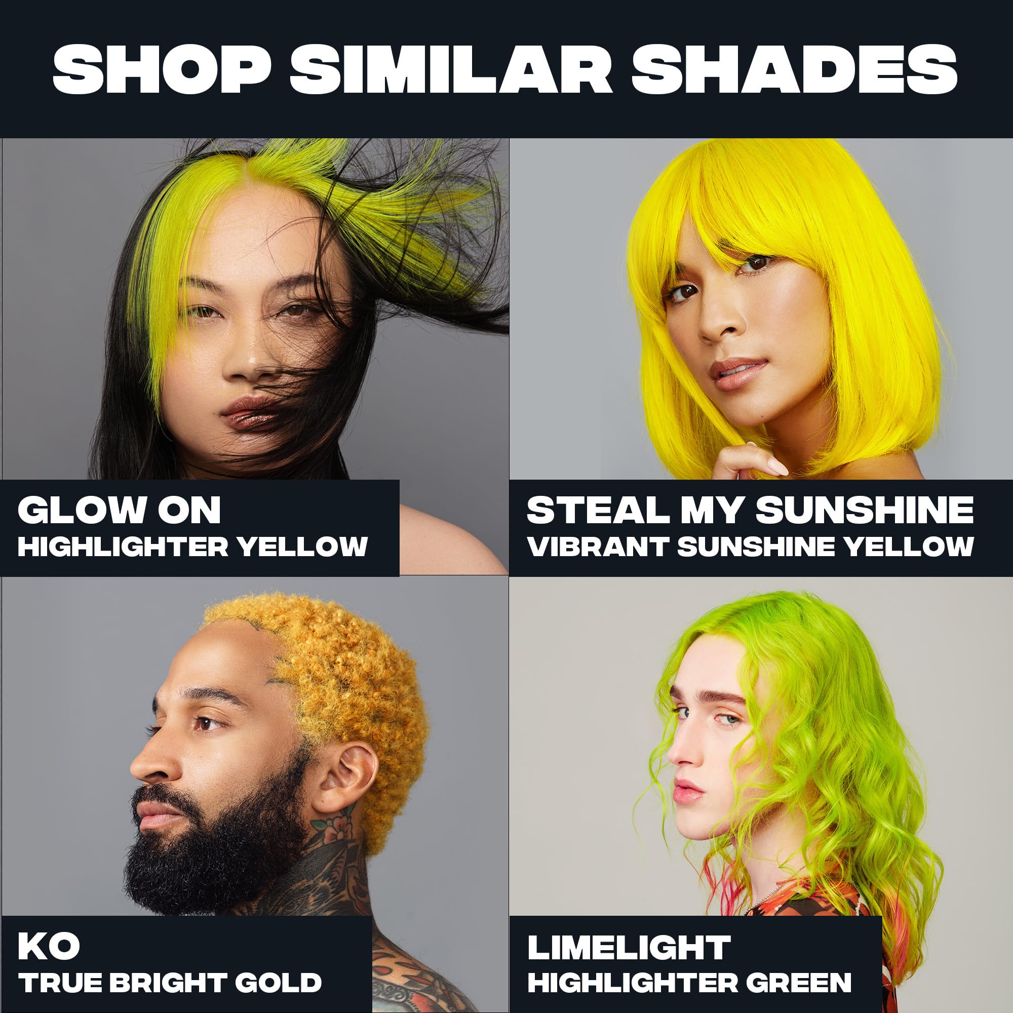 Good Dye Young aesthetic shows conditioning benefits and vibrant pigment for creative styling.