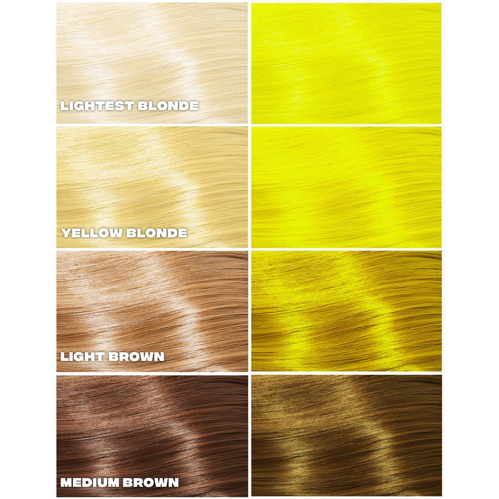 Good Dye Young UV protection highlight shows color staying power under sun and heat.