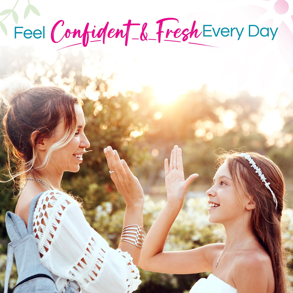 Good For You Girls soft powder scent during sport or school activities.