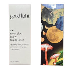 Close-up of Moon Glow Milky Toner texture with cooling sensation for sensitive skin