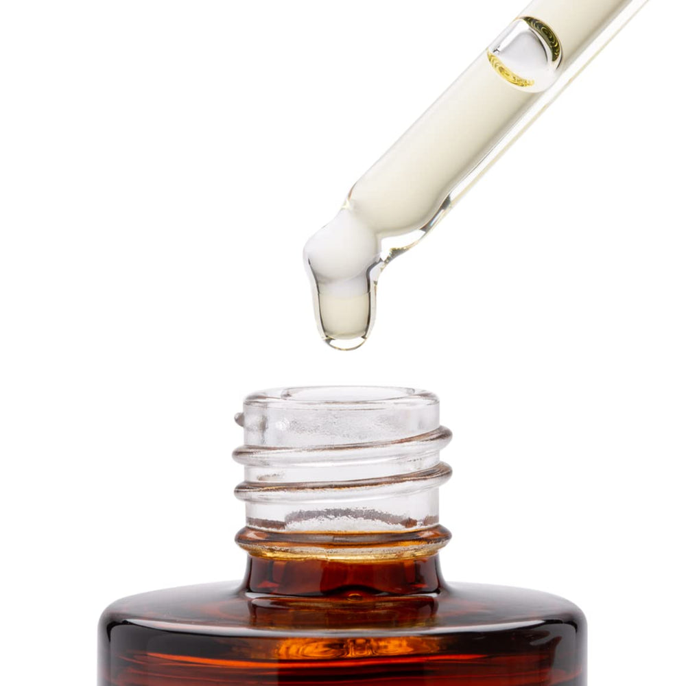 Good Molecules Bakuchiol Oil rosehip oil pour shows simple routine integration.