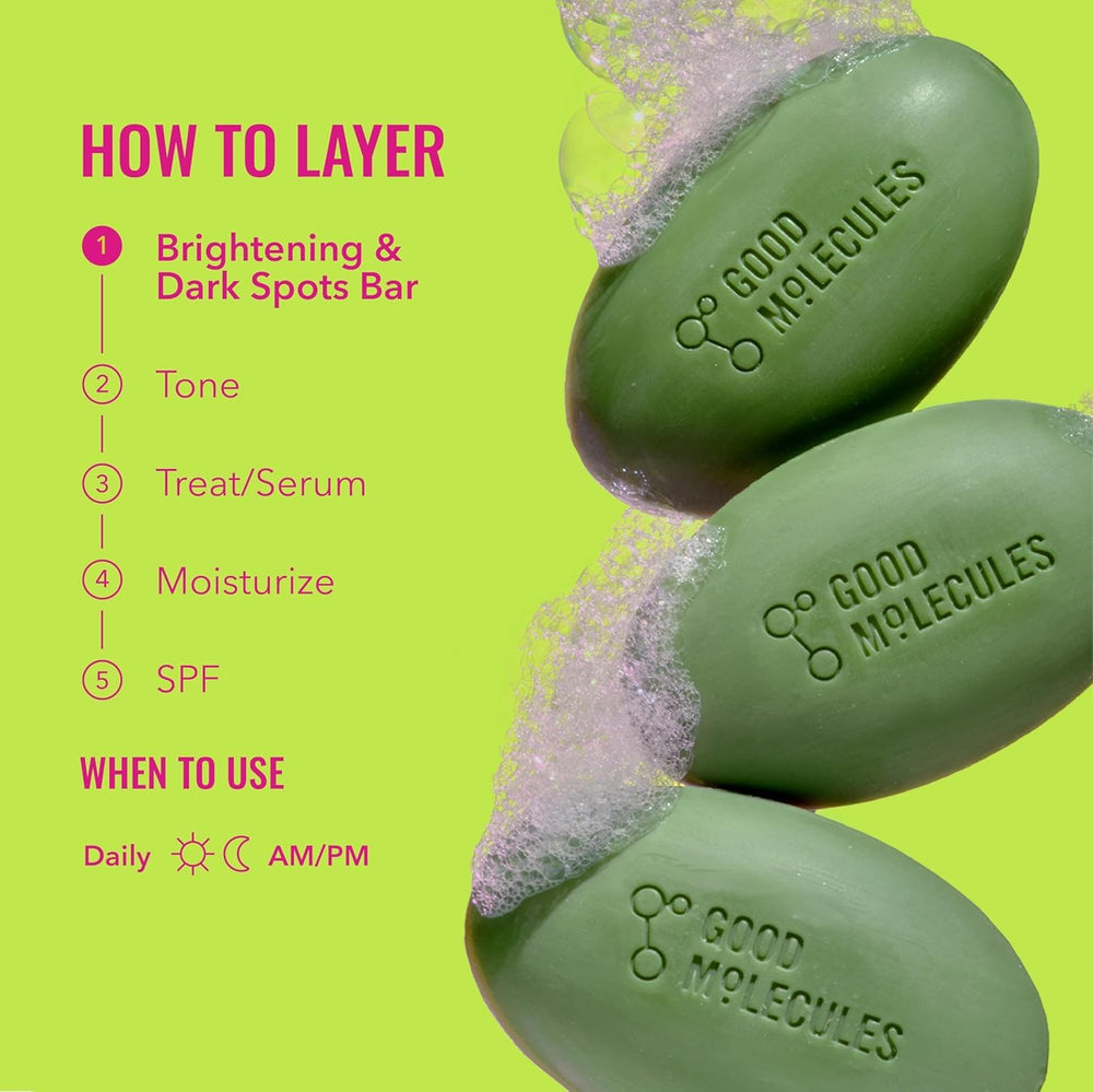 Brightening Bar used on body to cleanse and refresh skin all over