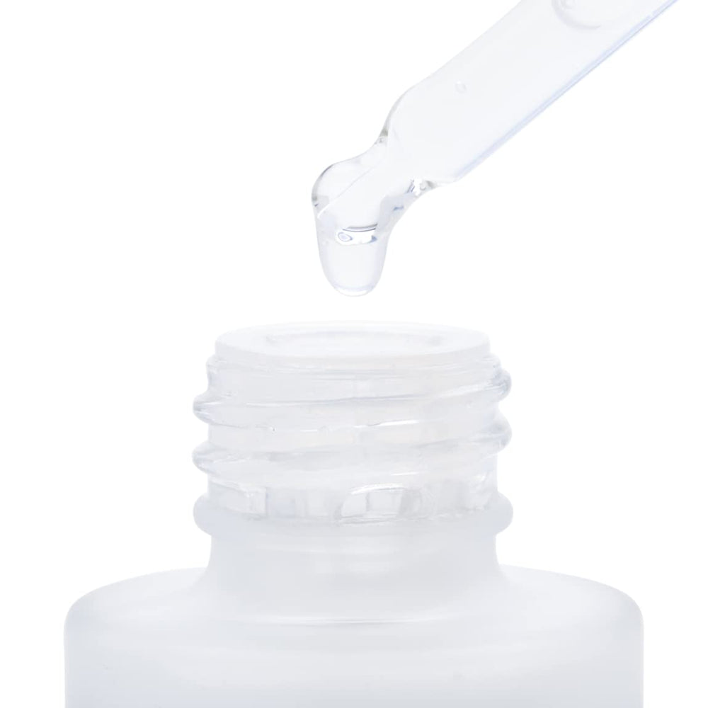 Good Molecules Super Peptide Serum hands in use for morning or night regimen