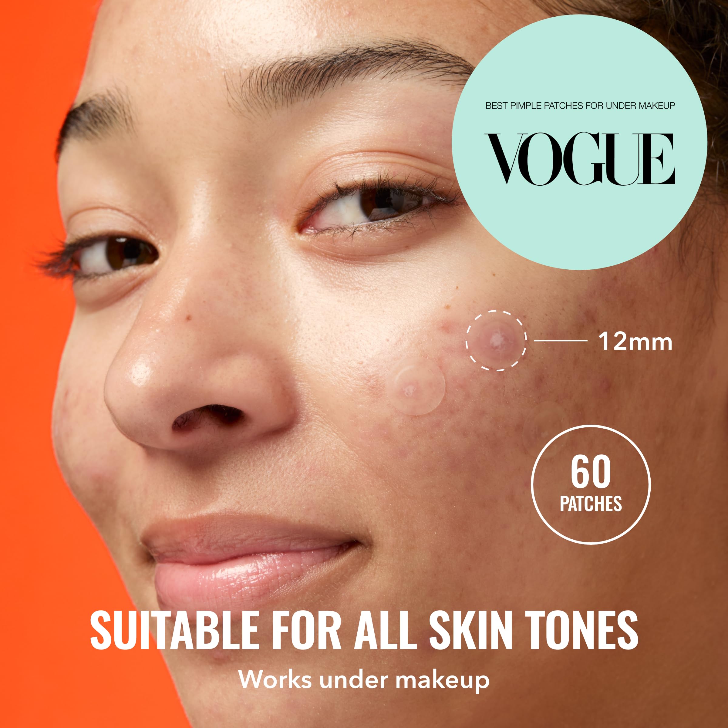 Good Molecules ultra-thin patches blend invisibly under makeup for daytime wear.