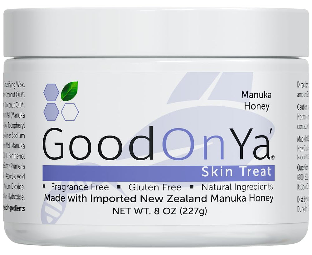 GOOD ON YA' face cream bottle delivering lightweight hydration for dry skin