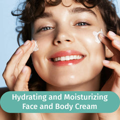 Close-up of GOOD ON YA' cream texture during application