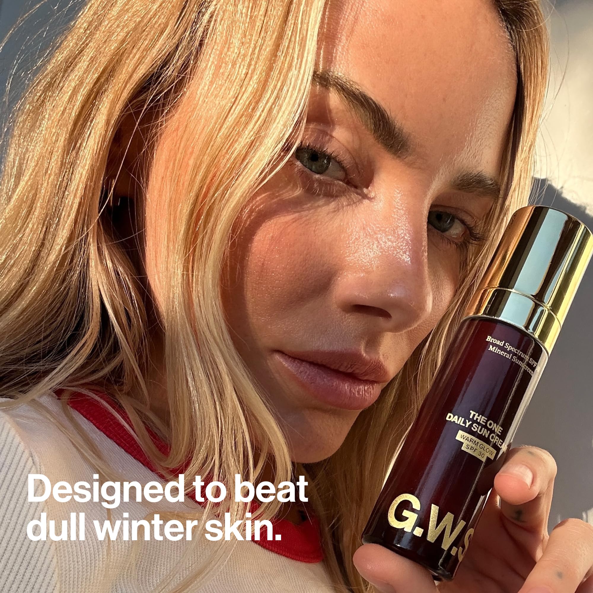 Good Weather Skin non-nano zinc and niacinamide for balanced skin.