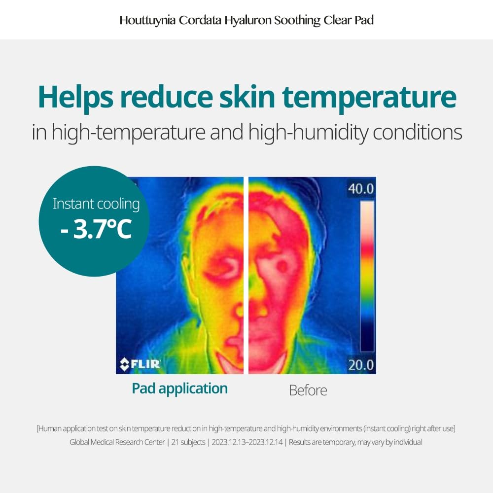 GOODAL Pad refreshes skin after sun exposure with cooling comfort.