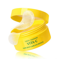 GOODAL Green Tangerine Eye Patches Alpha packaging highlighting moisture support