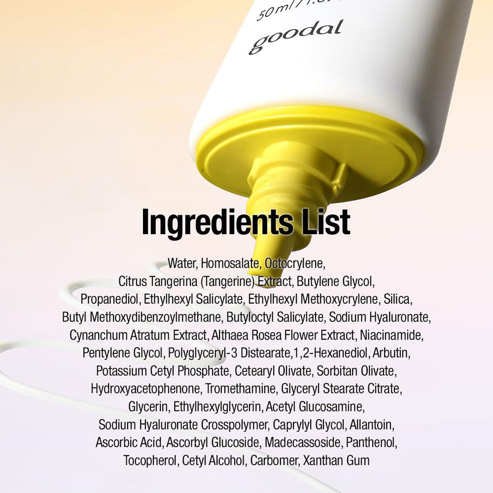 GOODAL daily sun care with breathable, comfortable finish.