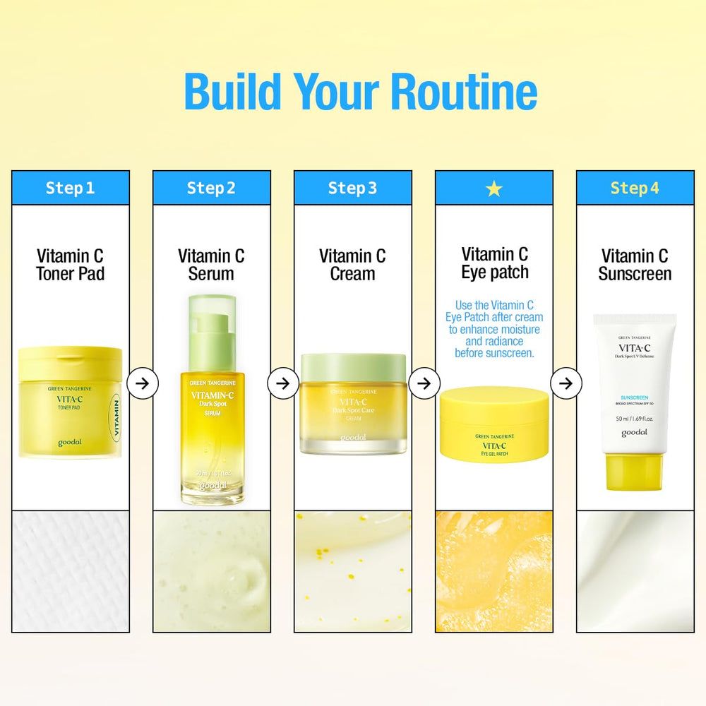 GOODAL sunscreen used as makeup primer for a smooth daily look.