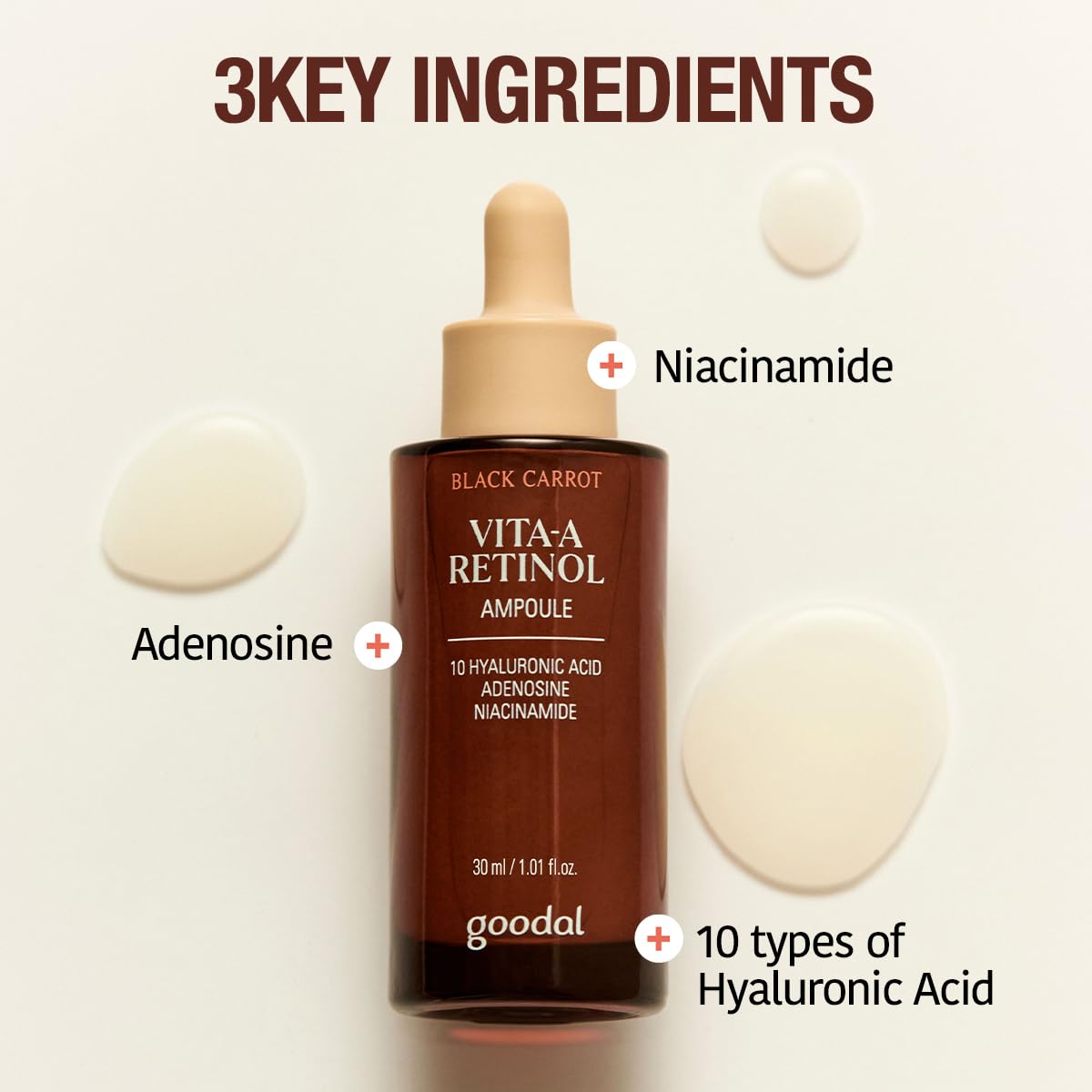 GOODAL pore-tightening effect visible in improved skin texture.