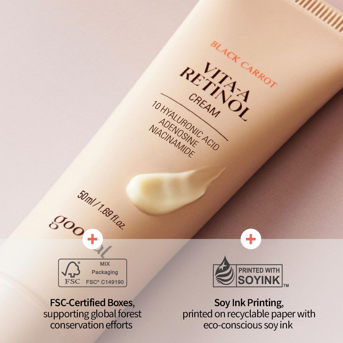 GOODAL vegan cruelty-free badge signifying ethical skincare