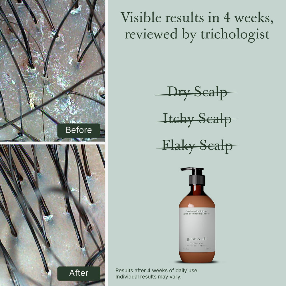 GOOD&ALL conditioner applying as a cowash cleansing conditioner on wet hair
