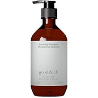 GOOD&ALL Tea Tree Shampoo scalp-closeup shows hair feels clean and energized after use.