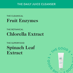 Good Clean Goop chlorella and spinach extracts nourish with vitamins and antioxidants