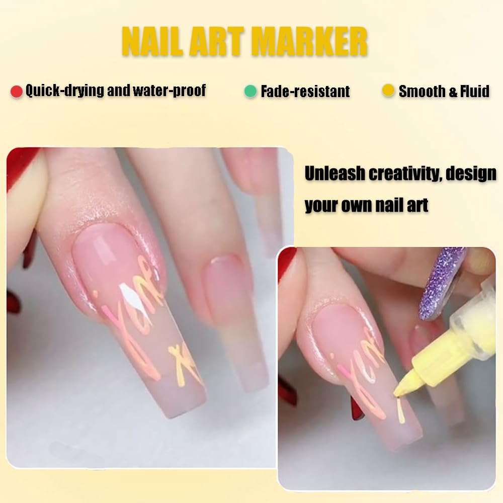 GOOLSUN portable nail art kit for on-the-go creativity.