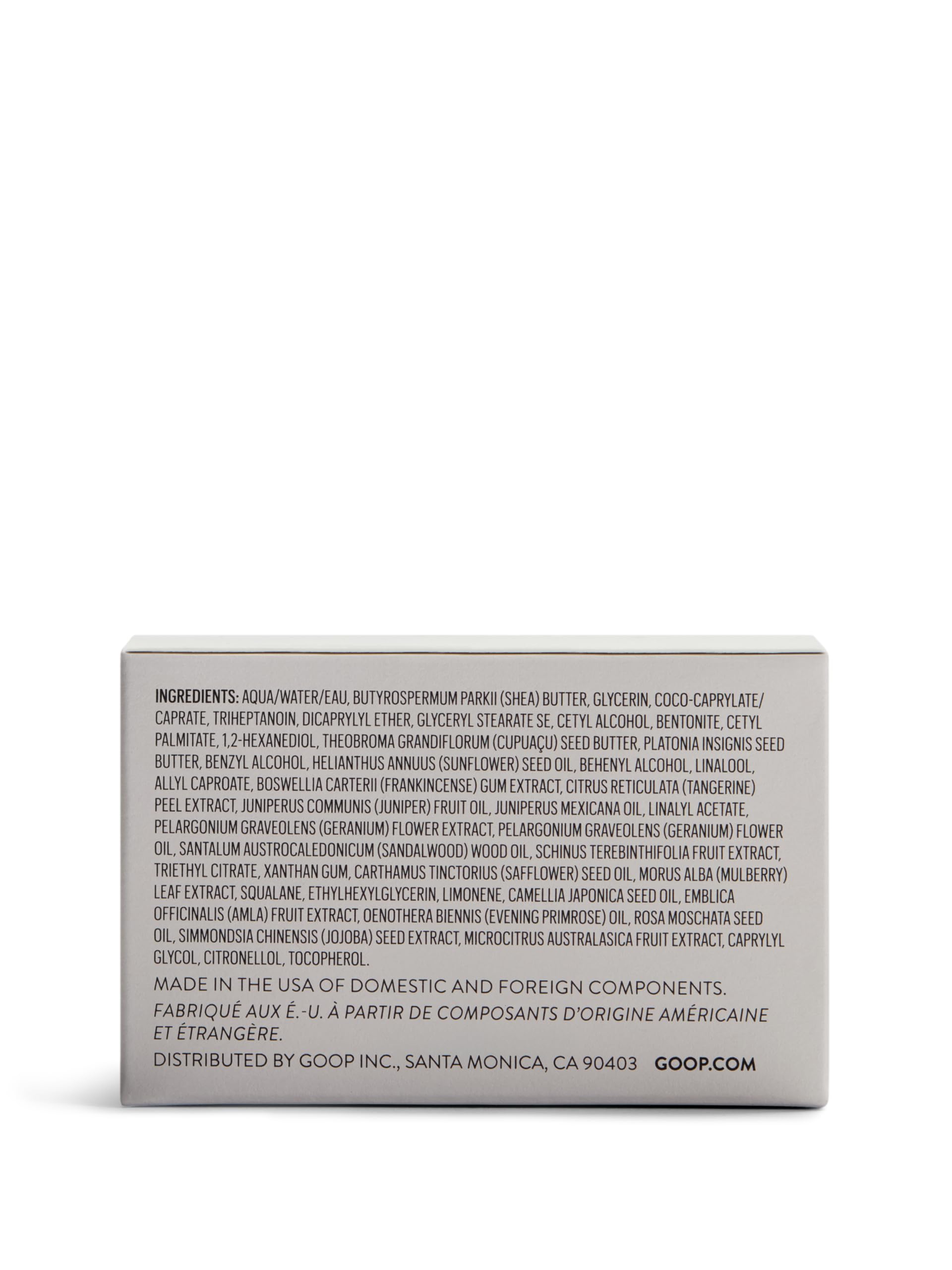 Goop Beauty Body Butter finished look with smooth skin