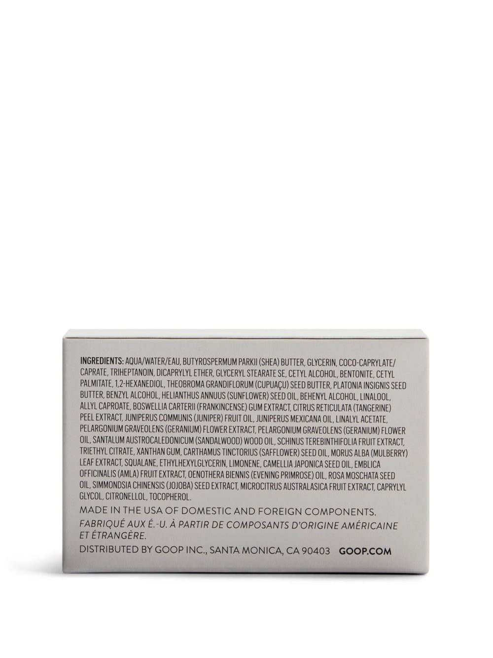 Goop Beauty Body Butter finished look with smooth skin