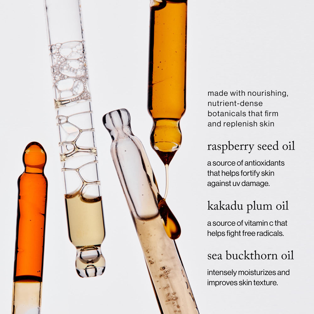 goop Beauty Body Oil texture being absorbed into dry skin.